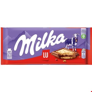 میلکا تخته ای با طعم بسکوییتی milka
