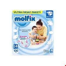 مولفیکس ترکیه شماره 4اوانتاژ 100عددیmolfix