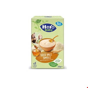 کمک غذای هرو بیبی با طعم عسل و سمولونیاHero baby