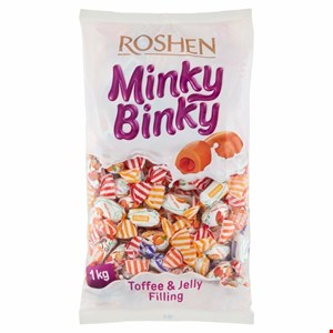 تافی ژله ای می‌کنی بینکی روشن بسته 1کیلیویی ROSHEN