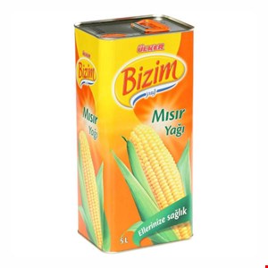 روغن ذرت اولکر ترکیه 5لیتری Bizimتاریخ 2026.09