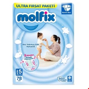 مولفیکس ترکیه سایز پنج آوانتاژ 78عددیmolfix