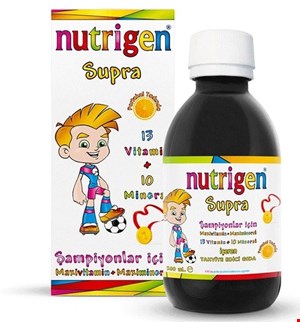 شربت نوتریژن مولتی ویتامین سوپرا nutrigen
