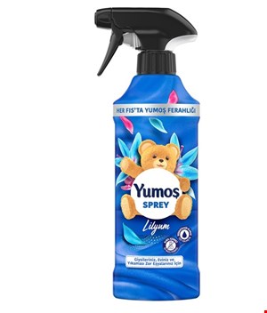 اسپری خوشبو کننده یوموش  لیلیومحجم 450میل Yumos