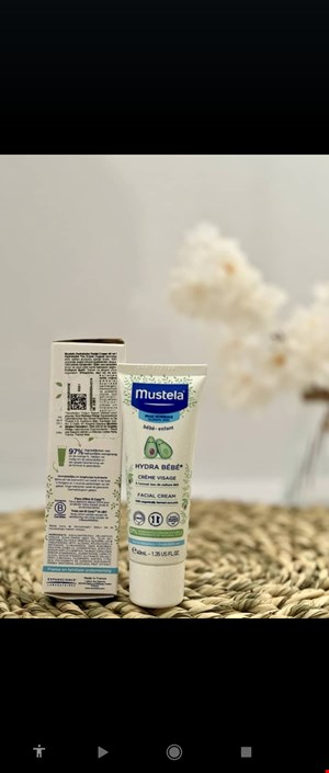 کرم مرطوب کننده کودک موستلا هیدرا ب ب mustela