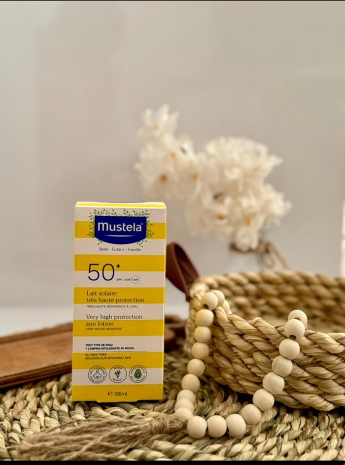 ضد آفتاب ۱۰۰میل موستلا اصل فرانسه mustela