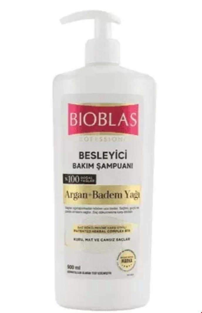 شامپو بیوبلاس ضد ریزش حاوی روغن آرگان bioblas