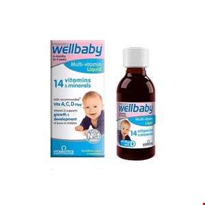 شربت مولتی ویتامین ول بیبی+6/wellbaby