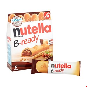 ویفر نوتلا بی ریدی بسته 6عددی Bready