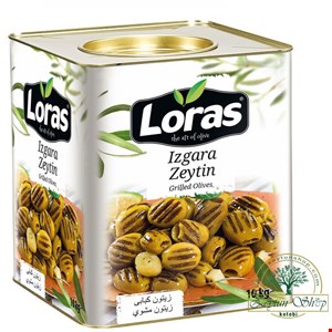 زیتون کبابی لوراس 10کیلویی لوراس Loras