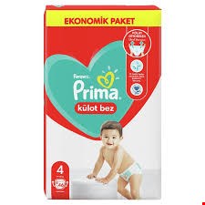 پریما شورتی سایز 4بسته 46عددی prima 