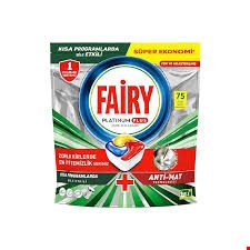 قرص ماشین ظرفشویی فیری پلاتنیوم پلاس 75عددی fairy 