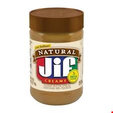 جیف کره بادام زمینی مدل نچرال jif