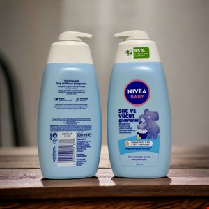 شامپو سر و بدن نیوآ اصل آلمانی 500میل NIVEA