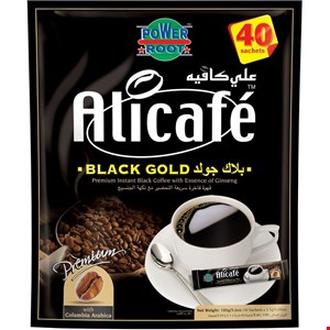 پودر قهوه علی کافه مدل BLACKgoldبسته 40عددی 