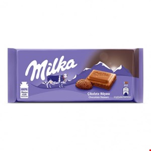 میلکا تخته ای با طعم مدل دسر  milka