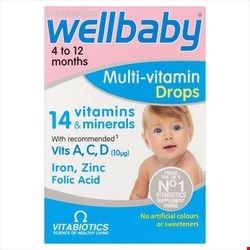 قطره مولتی ویتامین ول بیبی wellbaby