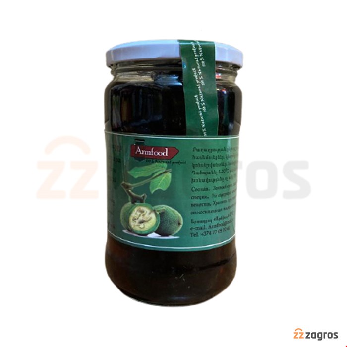 مربای تازه پوست سبز ارمفود 800گرم 